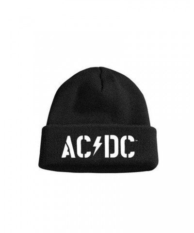 AC/DC PWR UP White Logo Beanie $12.25 Hats