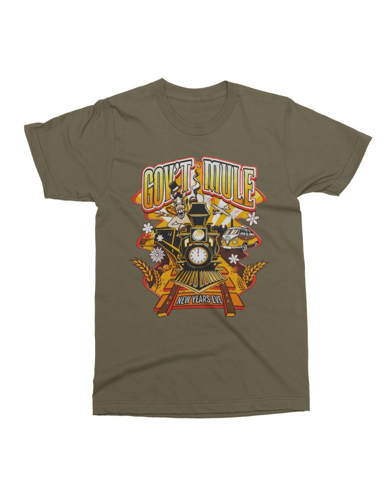 Gov't Mule Mule Year's Eve Run 2018-2019 Train Logo T-Shirt - MD Only $4.30 Shirts