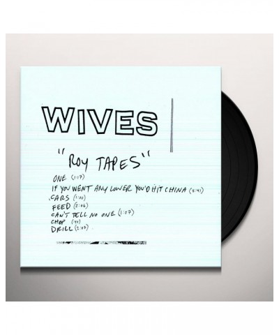 Wives Roy Tapes Vinyl Record $5.19 Vinyl