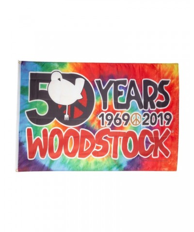 Woodstock 50th Anniversary Flag $19.60 Decor