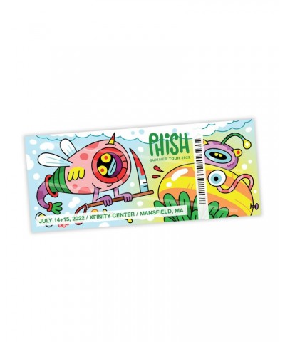 Phish Summer Tour 2022 Ticket Magnets $3.08 Decor