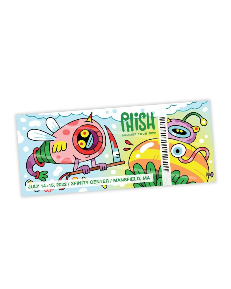 Phish Summer Tour 2022 Ticket Magnets $3.08 Decor