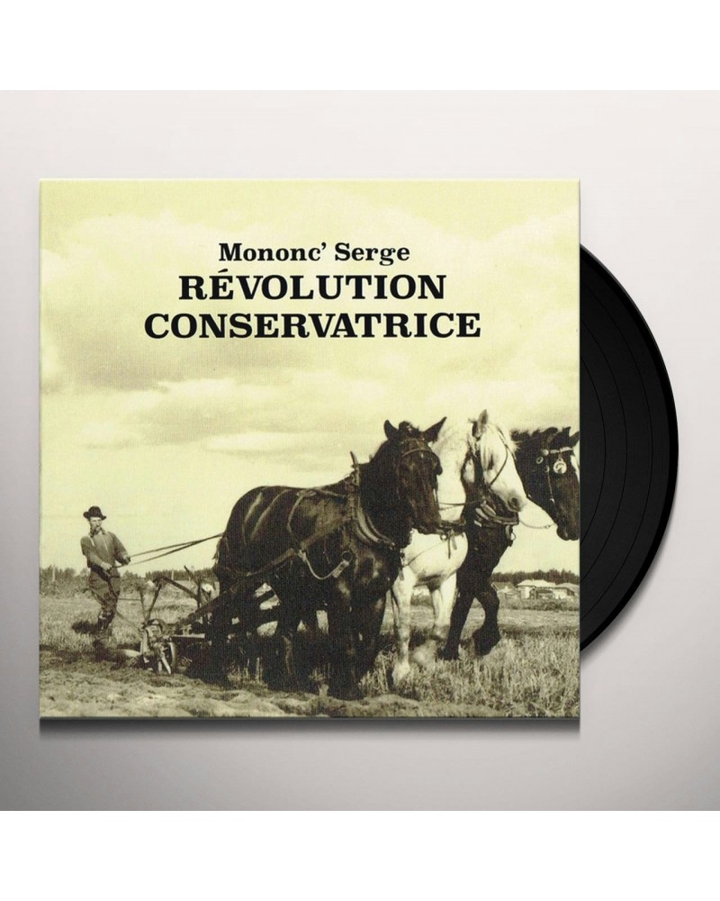 Mononc' Serge REVOLUTION CONSERVATRICE Vinyl Record $10.78 Vinyl