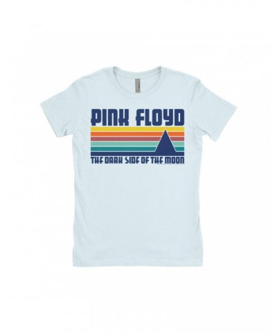 Pink Floyd Ladies' Boyfriend T-Shirt | Retro Modern Dark Side Of The Moon Shirt $7.49 Shirts