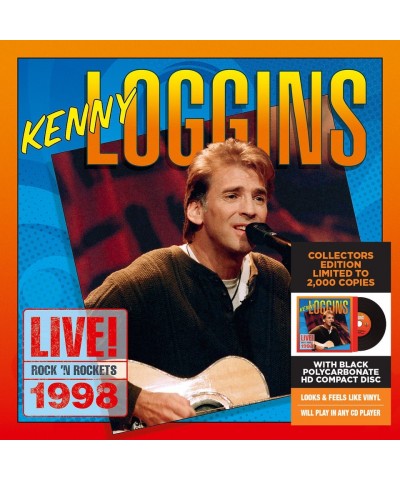 Kenny Loggins LIVE! ROCK 'N ROCKETS 1998 CD $3.29 CD