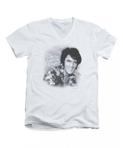 Elvis Presley T Shirt (Slim Fit) | LONESOME TONIGHT Slim-fit Tee $8.55 Shirts