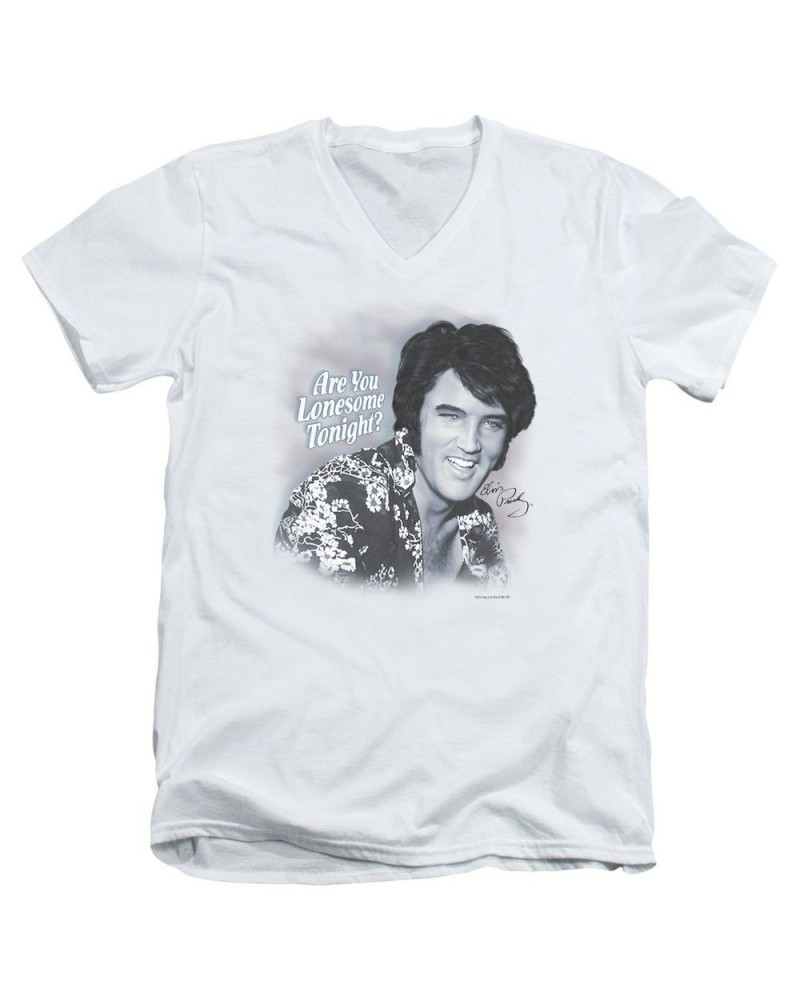 Elvis Presley T Shirt (Slim Fit) | LONESOME TONIGHT Slim-fit Tee $8.55 Shirts