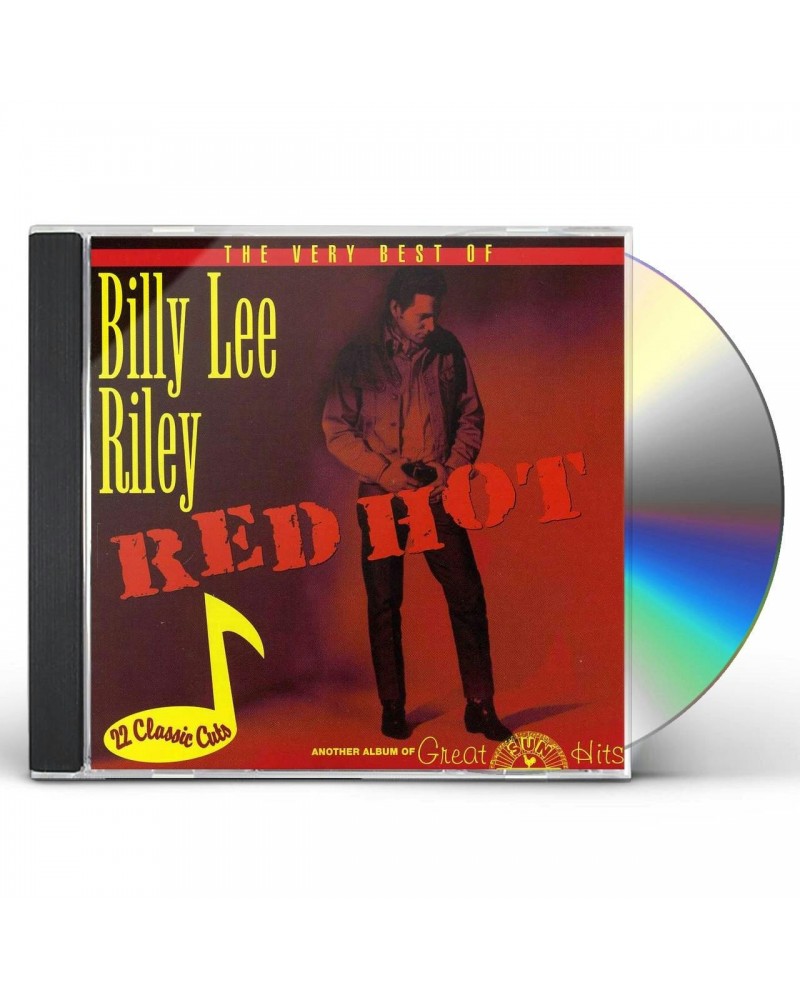 Billy Lee Riley RED HOT-VERY BEST OF BILLY LEE RILEY CD $6.72 CD