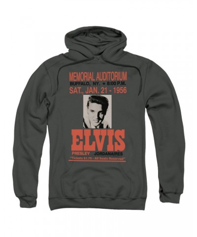 Elvis Presley Hoodie | BUFFALO 1956 Pull-Over Sweatshirt $14.08 Sweatshirts