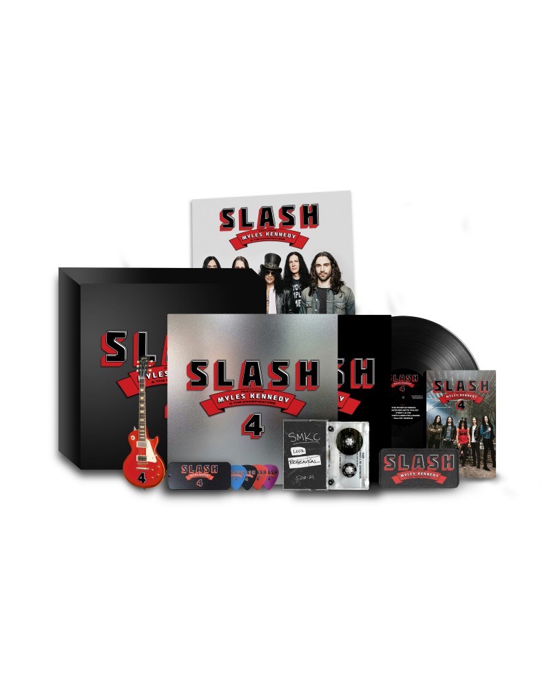 Slash 4 feat. Myles Kennedy and The Conspirators (Deluxe Edition/Box Set) Vinyl Record $38.50 Vinyl