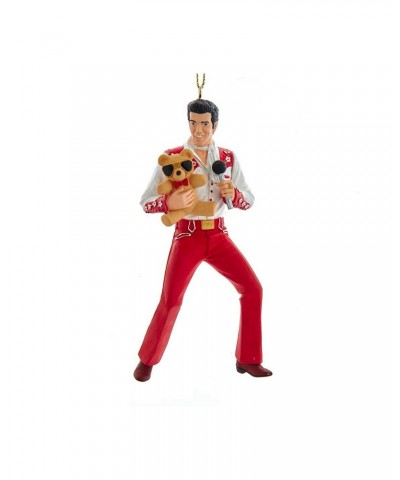 Elvis Presley with Teddy Bear Ornament $4.19 Decor