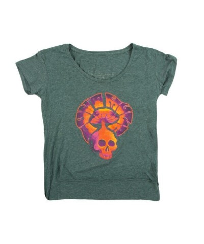 Gov't Mule Women's 2022 Fall into Winter Tour Skullshroom Shirt $15.00 Shirts