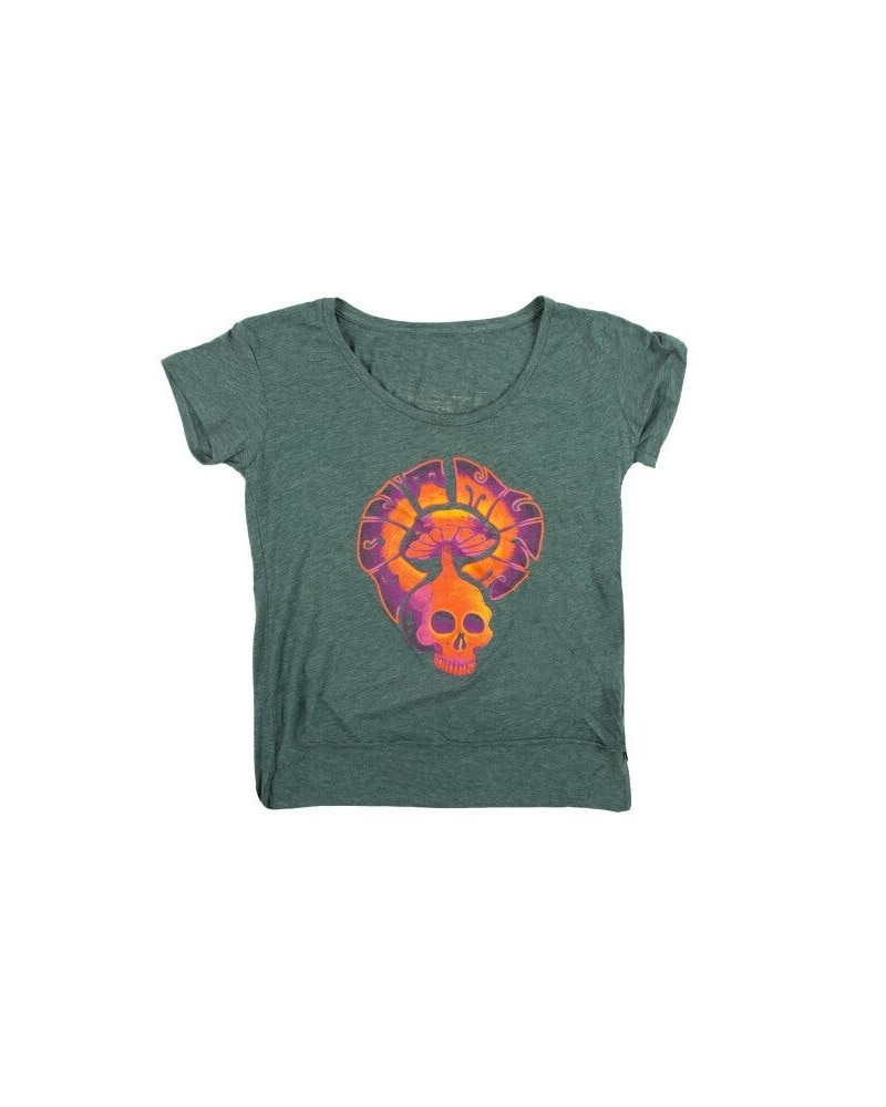 Gov't Mule Women's 2022 Fall into Winter Tour Skullshroom Shirt $15.00 Shirts