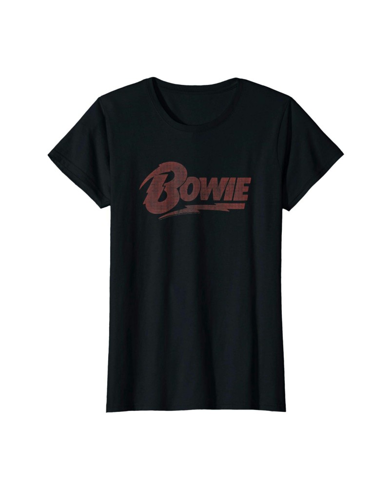 David Bowie Women's Bowie T-Shirt $9.90 Shirts