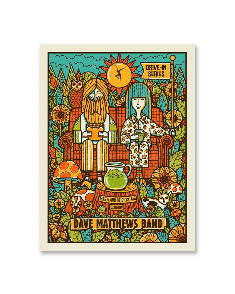 Dave Matthews Band Drive-In Poster - Maryland Heights MO - 5/30/06 $22.00 Decor