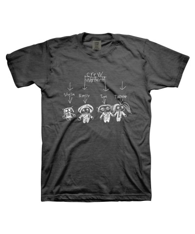 Warpaint Black Doodle T-shirt $8.00 Shirts