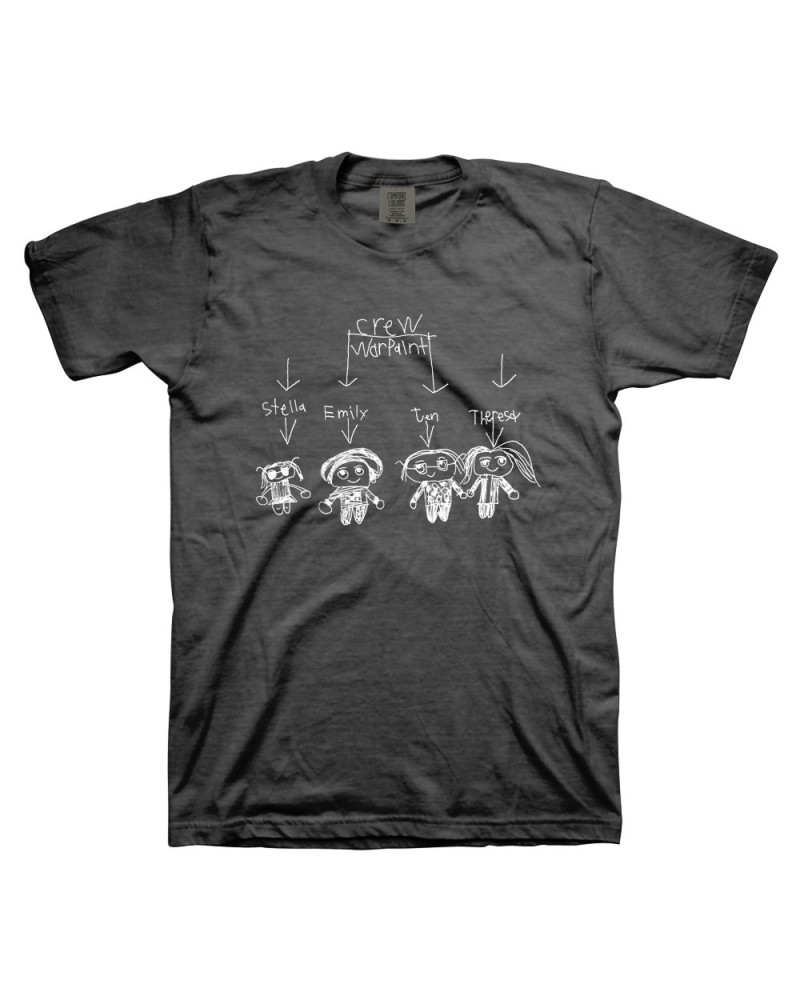 Warpaint Black Doodle T-shirt $8.00 Shirts