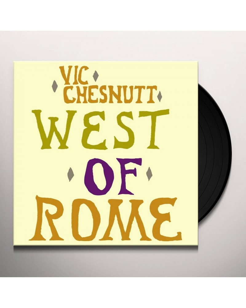 Vic Chesnutt West of Rome Vinyl Record $12.60 Vinyl