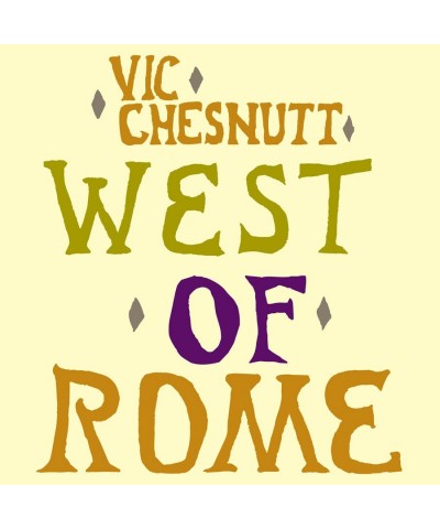 Vic Chesnutt West of Rome Vinyl Record $12.60 Vinyl