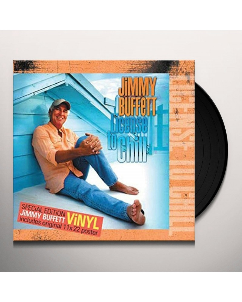 Jimmy Buffett License to Chill Vinyl Record $7.03 Vinyl