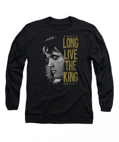 Elvis Presley T Shirt | LONG LIVE THE KING Premium Tee $7.77 Shirts