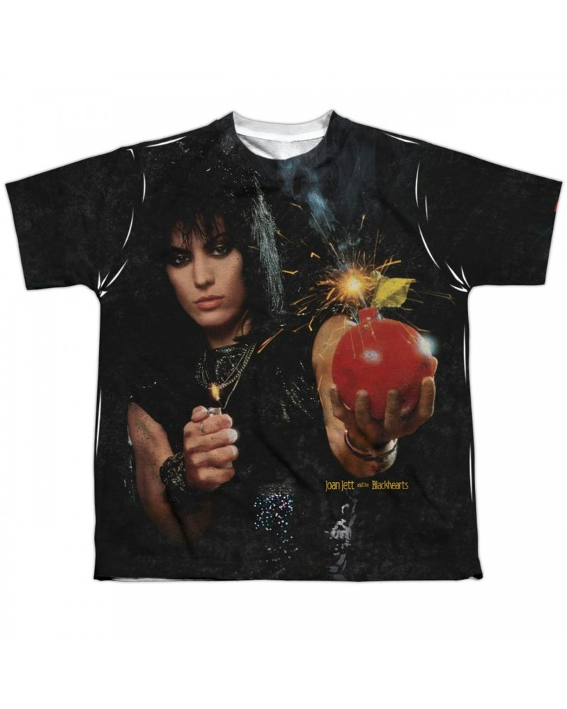 Joan Jett & the Blackhearts Youth Shirt | CHERRY BOMB Sublimated Tee $5.95 Kids