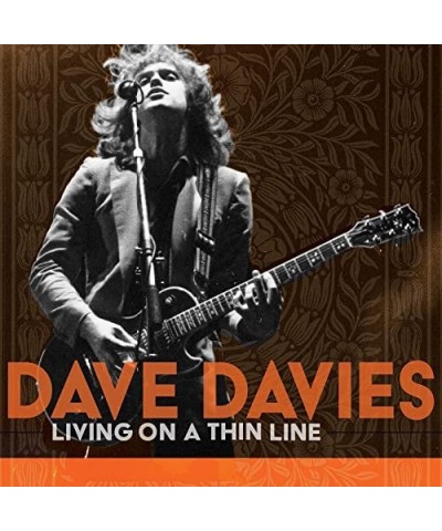 Dave Davies LIVING ON A THIN LINE (LIMITED & NUMBERED SPLATTER/2LP) Vinyl Record $13.20 Vinyl