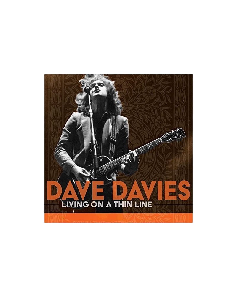 Dave Davies LIVING ON A THIN LINE (LIMITED & NUMBERED SPLATTER/2LP) Vinyl Record $13.20 Vinyl