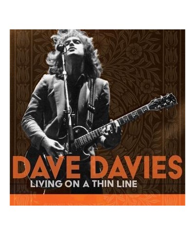 Dave Davies LIVING ON A THIN LINE (LIMITED & NUMBERED SPLATTER/2LP) Vinyl Record $13.20 Vinyl