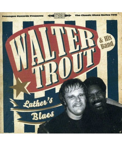 Walter Trout LUTHER'S BLUES - A TRIBUTE TO LUTHER ALLISON CD $6.85 CD