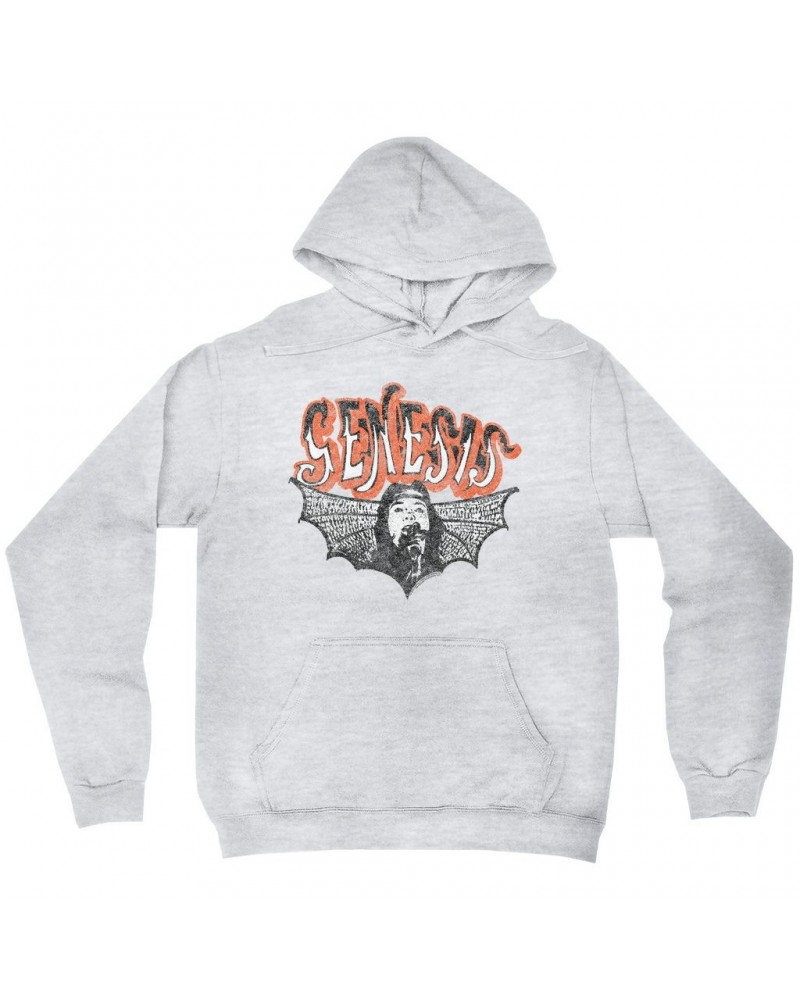 Genesis Hoodie | Logo With Wings Image Distressed Hoodie $12.38 Sweatshirts