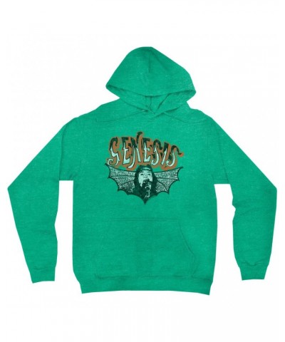 Genesis Hoodie | Logo With Wings Image Distressed Hoodie $12.38 Sweatshirts