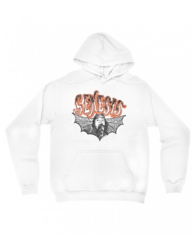 Genesis Hoodie | Logo With Wings Image Distressed Hoodie $12.38 Sweatshirts