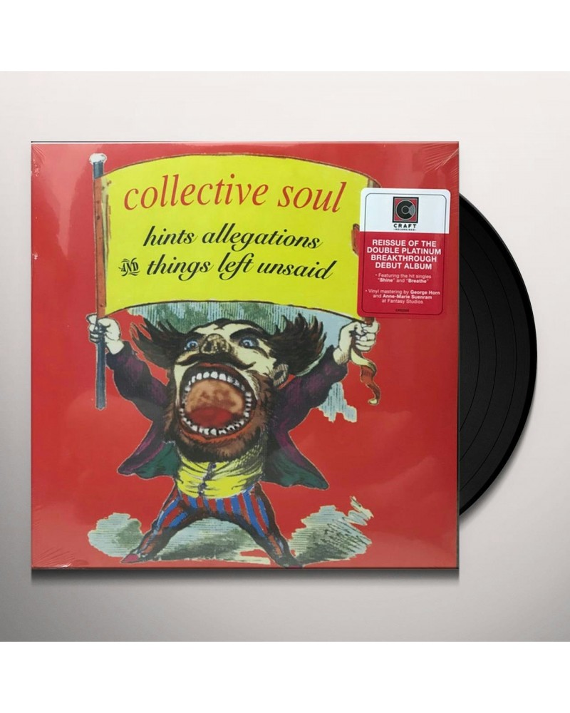 Collective Soul Hints Allegations And Things Left Unsaid Vinyl Record $6.80 Vinyl