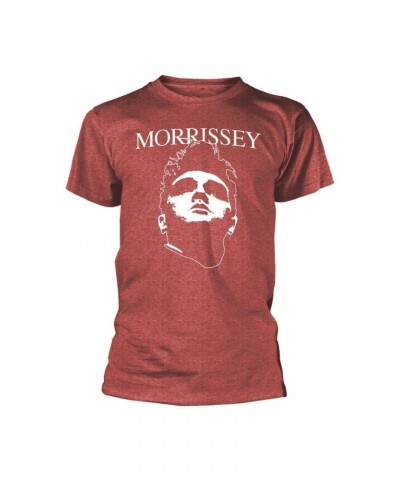 Morrissey T Shirt - Face Logo (Heather Red) $15.77 Shirts