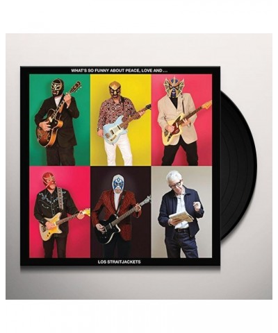 Los Straitjackets WHAT'S SO FUNNY ABOUT PEACE LOVE & LOS Vinyl Record $10.00 Vinyl