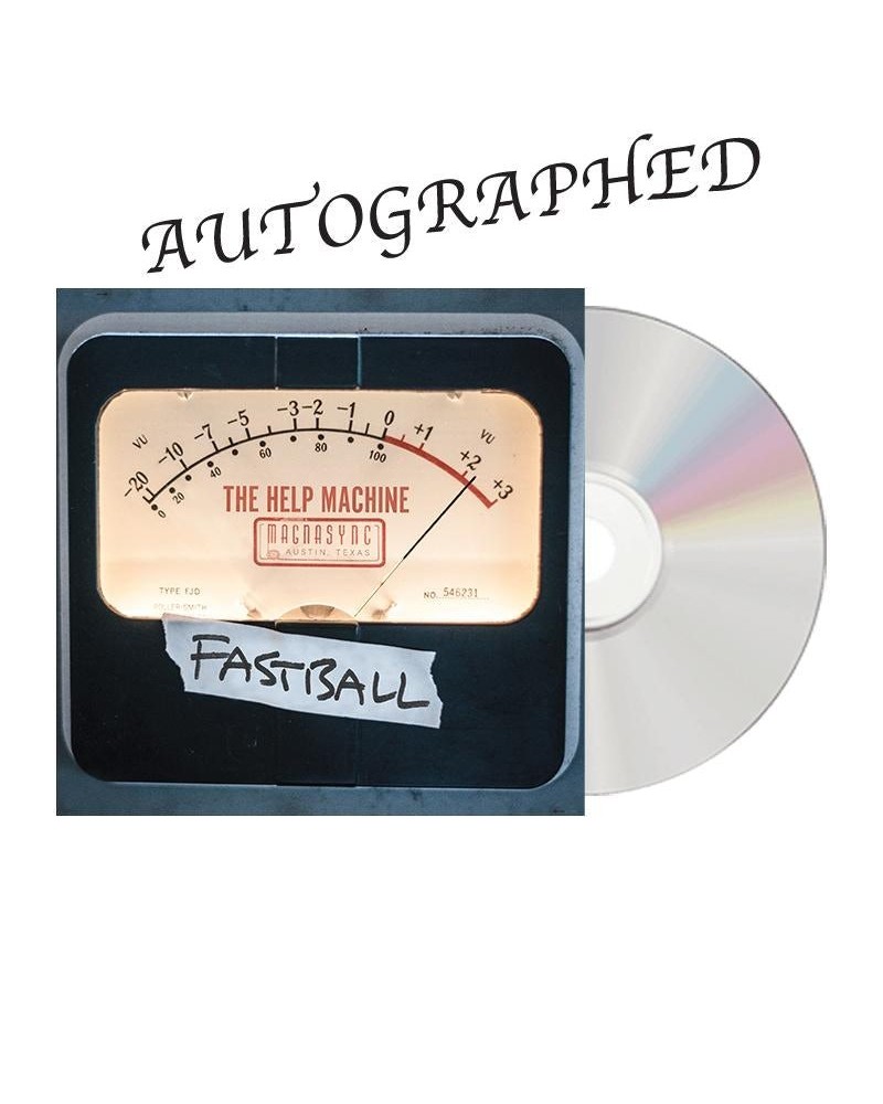 Fastball The Help Machine Signed CD $8.40 CD