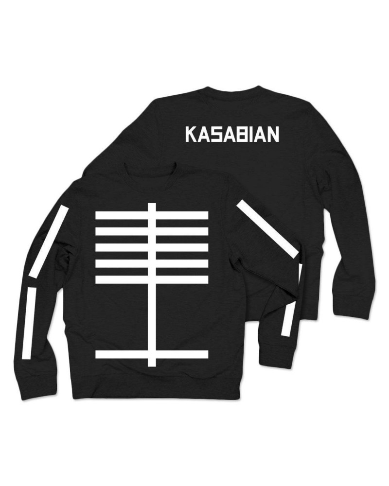 Kasabian Lines Crew Neck Sweatshirt $27.95 Sweatshirts