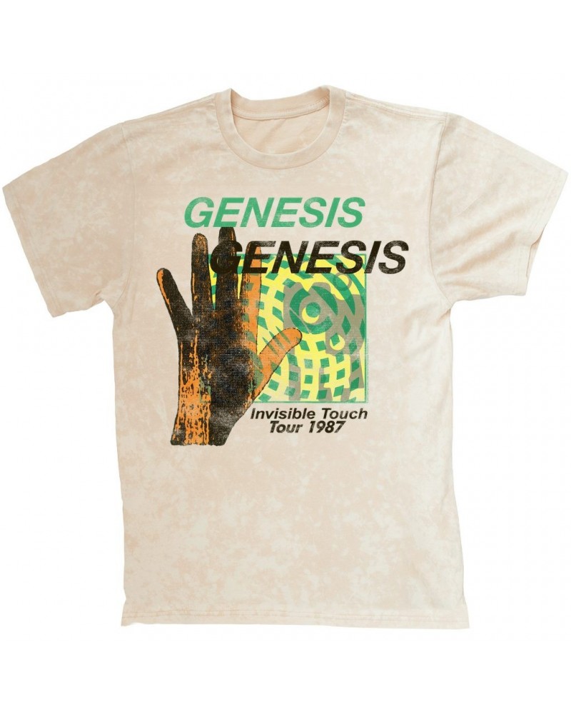 Genesis T-shirt | Invisible Touch 1987 Tour Mineral Wash Shirt $9.28 Shirts