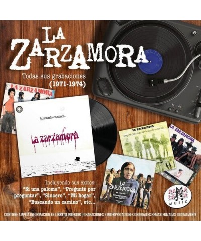 La Zarzamora TODAS SUS GRABACIONES 1971-1974 CD $8.69 CD