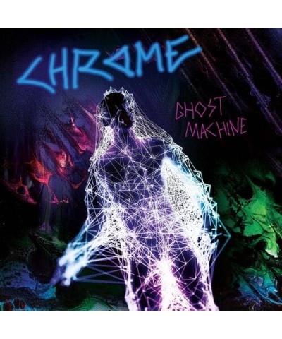 Chrome GHOST MACHINE - BLUE/PURPLE SPLATTER Vinyl Record $12.04 Vinyl