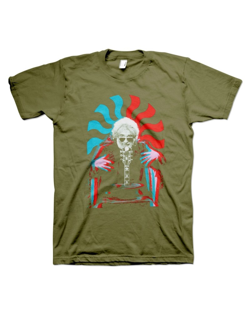 Jerry Garcia 3D Jerry Organic T-Shirt $6.15 Shirts