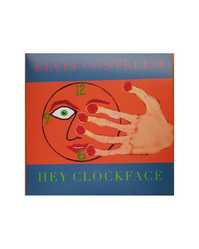 Elvis Costello HEY CLOCKFACE (TRANSPARENT RED VINYL/2LP) (I) Vinyl Record $11.31 Vinyl