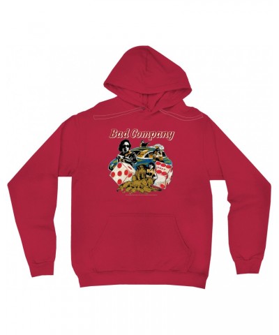 Bad Company Hoodie | Rock n' Roll Fantasy '79 Collage Hoodie $16.38 Sweatshirts