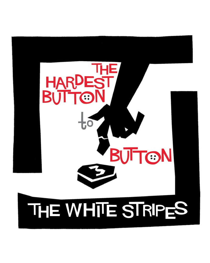 The White Stripes HARDEST BUTTON TO BUTTON / ST. IDES OF MARCH Vinyl Record $4.23 Vinyl