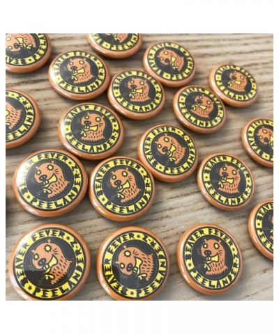 Peelander-Z "Beaver Fever Button" Button $0.45 Accessories