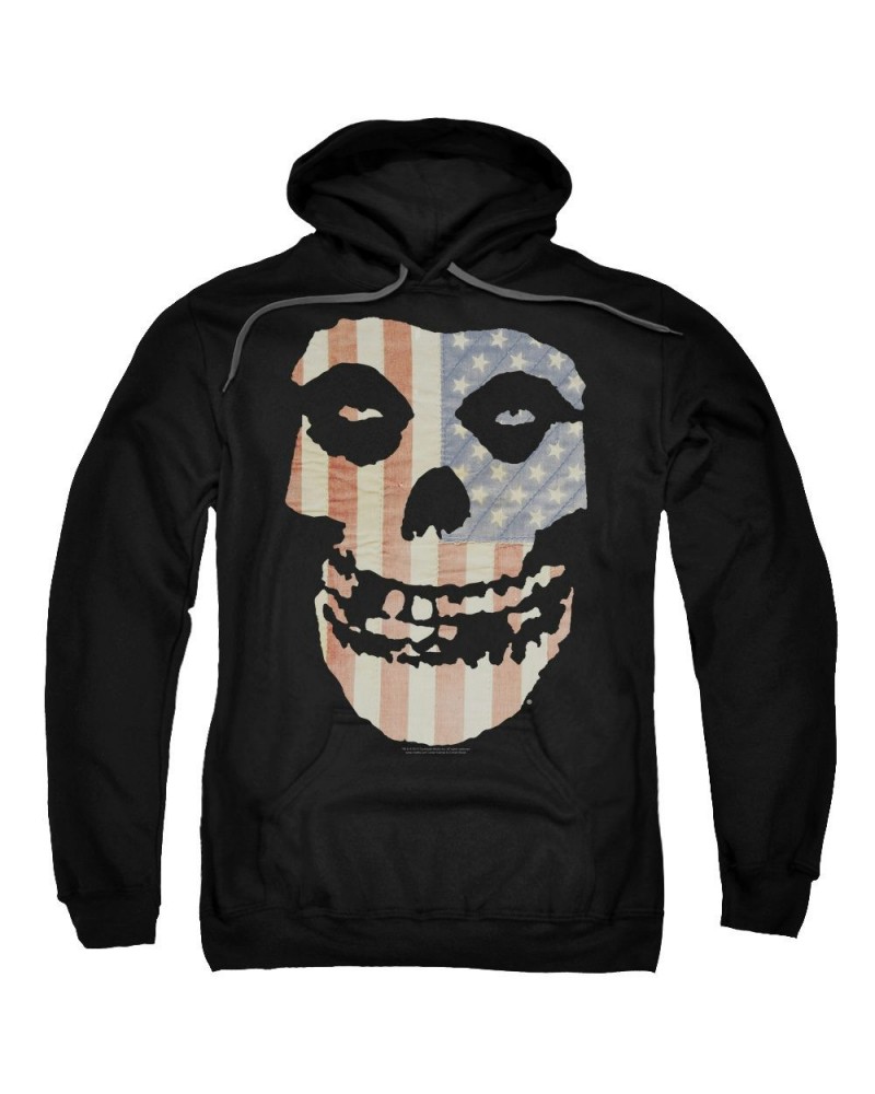 Misfits Hoodie | FIEND FLAG Pull-Over Sweatshirt $12.60 Sweatshirts