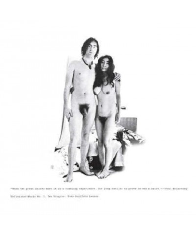 John Lennon & Yoko Ono LP - Unfinished Music / No. 1: Two Virgins (Vinyl) $25.81 Vinyl