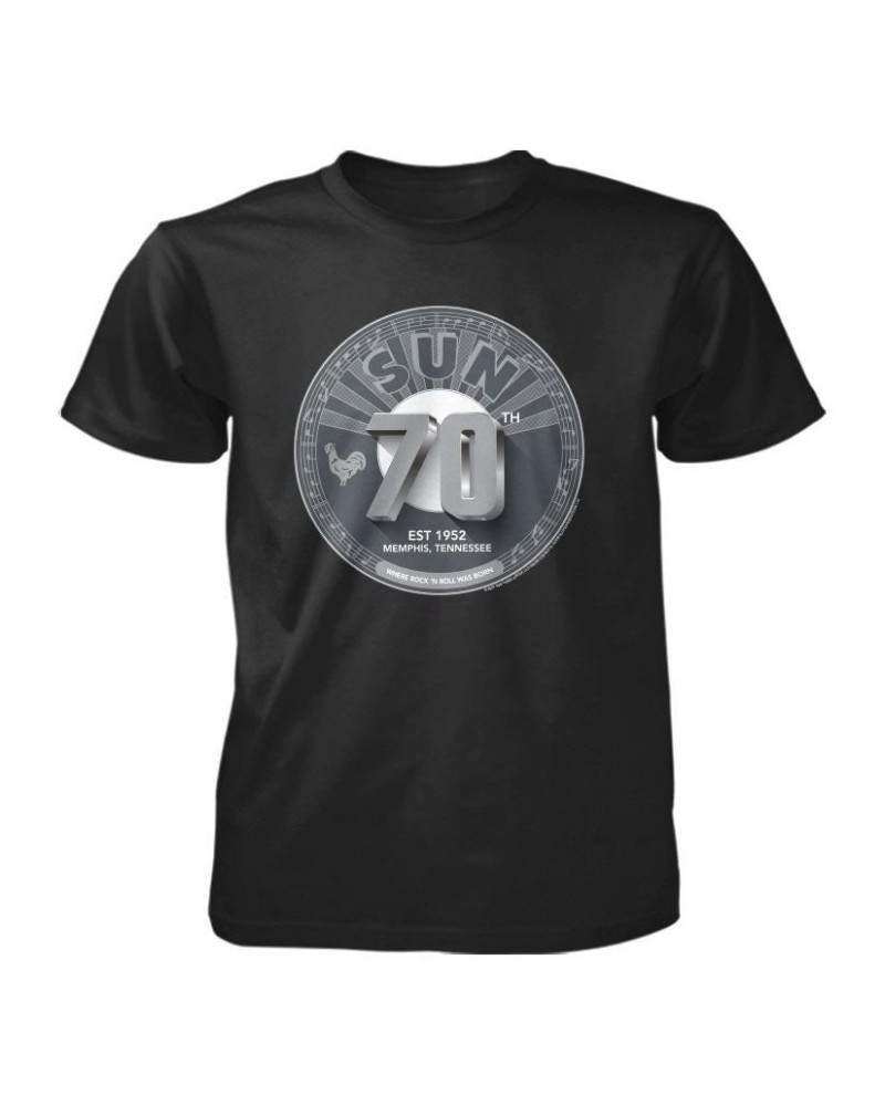 Sun Records Silver 70th Anniversary T-shirt $12.25 Shirts