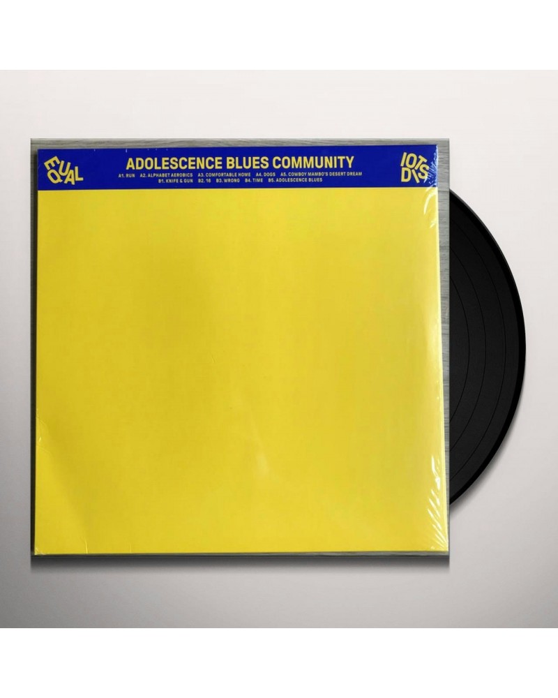 Equal Idiots Adolescence Blues Community Vinyl Record $13.80 Vinyl